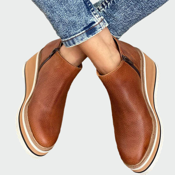 Botines de cuero Ínca