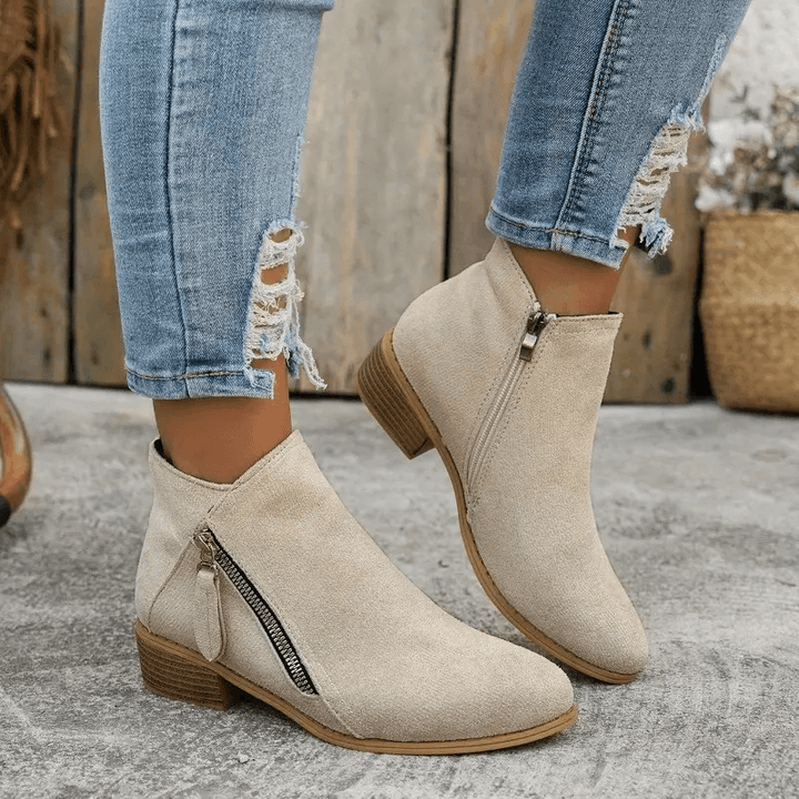 Fiora | Botas vintage de estilo clásico