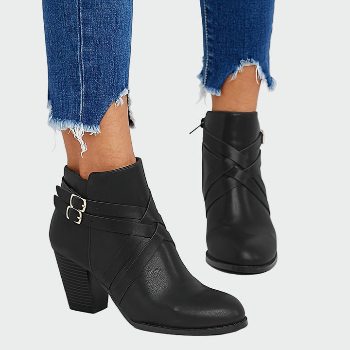 Botas ortopédicas de cuero